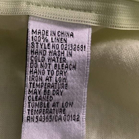 Bianca  Nygard Clear Green Sleeveless Top Size 10 - Picture 8 of 8